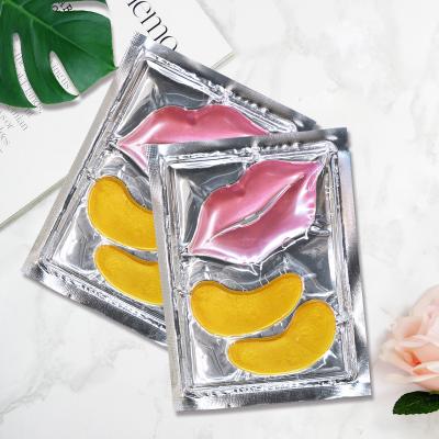 China Best Selling Moisturizer Best Selling Gold Handmade Collagen Aloe Vera Face Mask Crystal Eye and Lip Mask Crystal Correction Skin Care for Eye inflated for sale