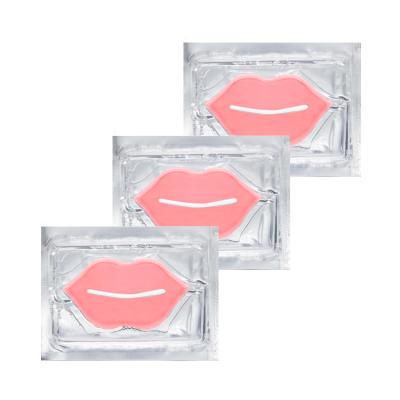 China Moisturizer Private Label Repair Moisturizing Sleep Lip Mask Sheet Collagen Vegan Rose Lip Mask for sale