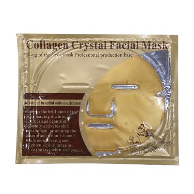 China Hot Selling Skin Care Moisturizer Brighten Gold Facial Collagen Mask Crystal Facial Mask for sale