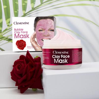 China Moisturizer Private Label Pore Purifying Face Care Mask Anti Acne Bubble Cleansing Facial Mask for sale