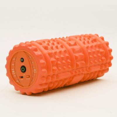 China New Logo Fitness Equipment Yoga Non-slip Foam Shaft Custom Electric Eva Foam Roller for sale