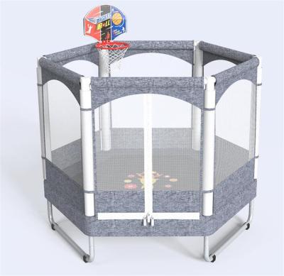 China 60inch Safety Net Trampoline Kids Entertainment Trampoline Baby Room Sports Trampoline 60 Inch for sale