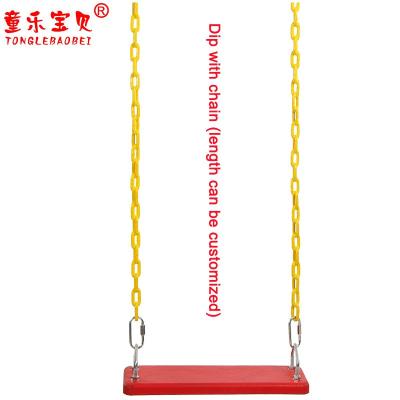 China Eco - Friendly Rubber Outdoor Swing With Rope Adult Seat Rubber Swing Seat With Rope for sale