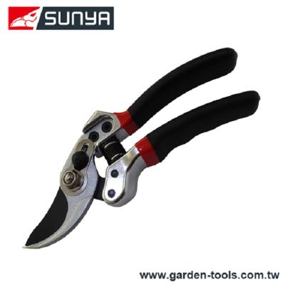 China Orchard Anti-Slip Harvest Garden Handle Aluminum Bypass Pruner for sale