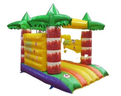 China Hot Selling PVC Trampoline Inflatable Children's Games Entertainment Products Outdoor Cartoon Bouncy Castle for sale