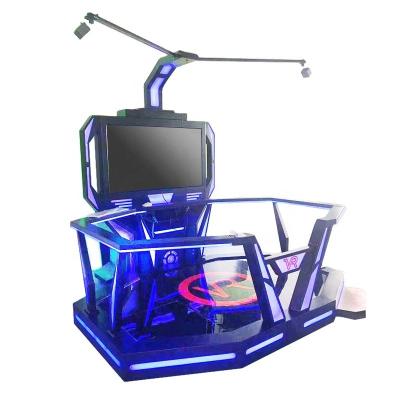 China Metal Octave Vr Space Simulator Game Machine Spacewalk 9d Vr Walking Shooting Rig for sale