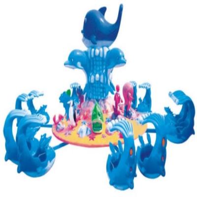 China Hot-selling Other Children's Water Park Equipment Battle Shark Island Family Fierce Amusement Park for sale