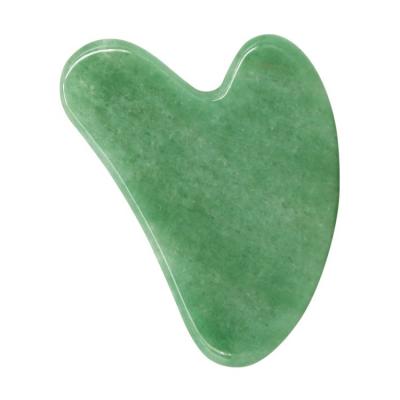 China Body Jade Stone GuaSha Set Face Massage Roller Blue Fluorite Gua Sha Jade With Jade Roller Gua Sha Green Box for sale