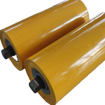 China Building Material Shops Steel Conveyor Chain Conveyor Idler Roller / Nylon Conveyor Rollers For Sale for sale