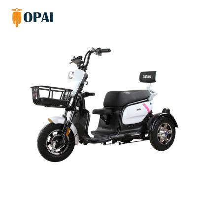 China Best Passenger 48V/500W Three Wheel Motorcycle Scooter Disabled Adults Tricycle Passenger Motorized Tricycles Ladies Motorcycle for sale