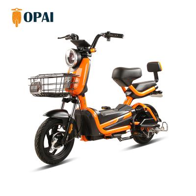 China Factory direct sale e-bikes 48v 350w cheap electric bicycle scooter charger electric bicycle OPAI for sale