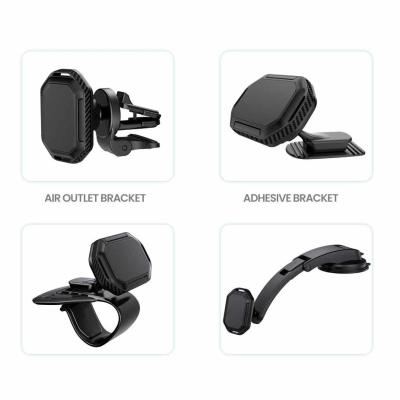 China 6pcs N50 Magnetic Car Phone Mounts Dashboard Windshield Phone Holder for sale