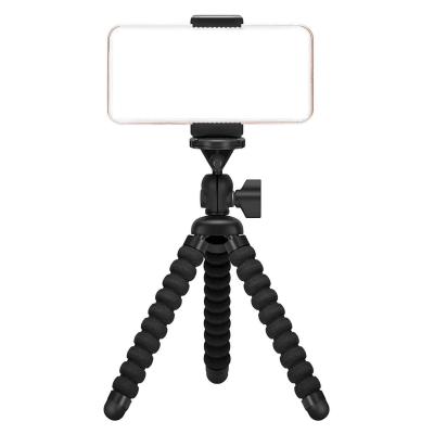 China Portable Multifunctional Phone Holder 275mm Flexible Tripod For Iphone for sale