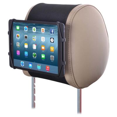 China Adjustable 7Inch Tablet Car Headrest Mount Vertically Viewing for sale