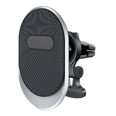 China Magnetic Wireless Charging Car Mount Air Vent Non Slip Design for sale