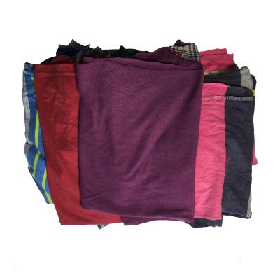 China Strong Oil Water Absorption Capacity Factory Price Disposable Cloth Scraps Cotton Wiping Rags With 10Kg Ball for sale