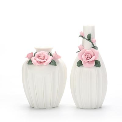 China 2021 ceramic flower of various traditional Chinese factory manufacturing decor modern vase for sale