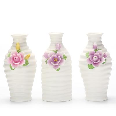 China Wholesale High Quality Contemporary Art Luxury Porcelain Flower Vase Modern For Home Decorums Ceramic Vase for sale