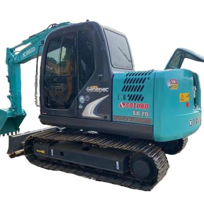 China Low Used Crawler Excavator Kobelco Sk 75 Kobelco Digger 7ton Low Price 0.4mÂ ³ for sale