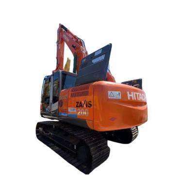 China Original Used ZX200 Hitachi Excavator Crawler Excavator Low Price Secondhand Excavator 0.91mÂ³ for sale