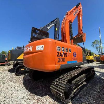 China Famous Brand Hitachi ZX200 Excavator Japan Used Hitachi Ex200 Hydraulic Crawler Excavator Usada 0.91mÂ³ for sale