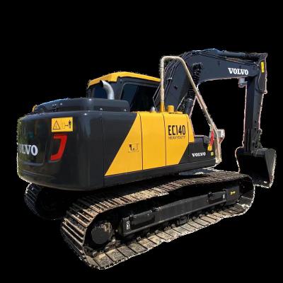 China Factory spot Volvo140 Used hydraulic excavator for sale,Second-hand crawler machine VolvoEC140 0.6mÂ³ for sale