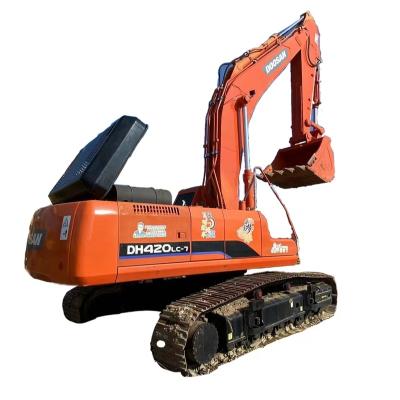 China Good Condition Cheap Price Used Doosan Excavator DH420-7 Used 420 Daewoo Doosan 1.44m Excavator For Sale ³ for sale