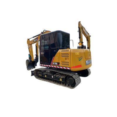 China Cheap Price Second Hand Earth Digger Machine 0.3mÂ Excavator Market Promotion Sany 75c Price; ³ for sale