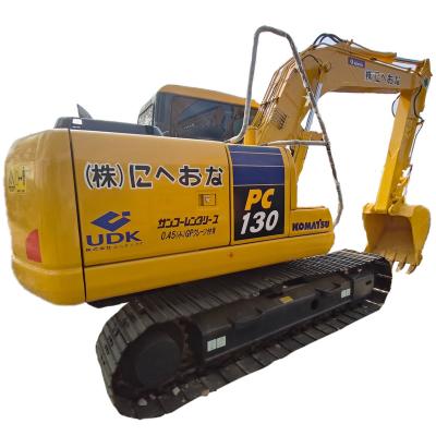 China Good Condition Japan Used Second Hand Excavator Komatsu PC 130 Digger Machine Hydraulic Crawler Excavator 0.64mÂ ³ for sale