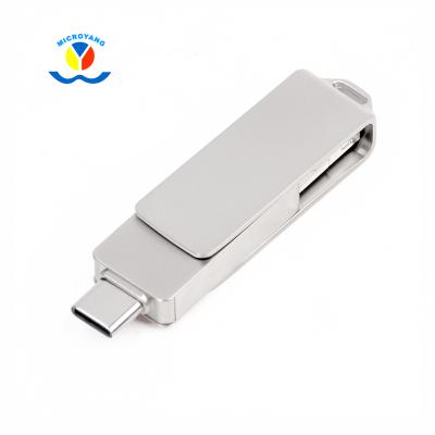 China Wholesale Cheap Metal 16GB/32GB/64GB/128GB Metal Mobile Phone USB Flash Drive For Kingston/Huawei for sale