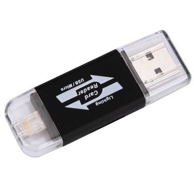 China Pen 3 in 1 OTG USB Flash Drive For iPhone Android USB PC Memory Thumb Stick 512GB Micro USB Flash Drive for sale