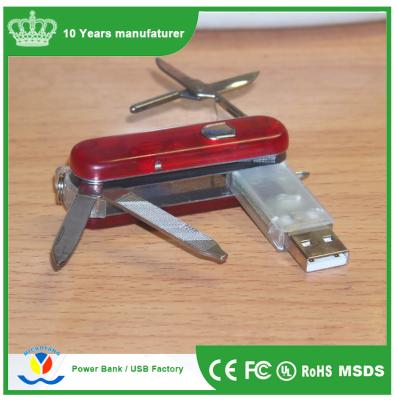 China Multi-Functional Stick Swiss Army Knife USB Training Saber USB Flash Drive for sale