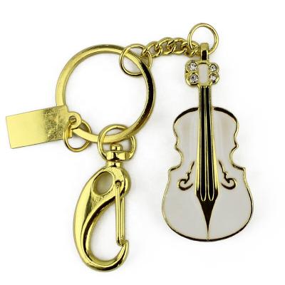 China Guitar Violin USB Drive Jewel Guitar Pendrive 4gb 8gb 16gb 32gb Flash USB Memory Stick for sale