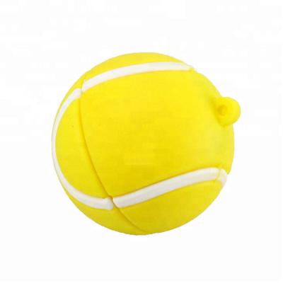 China Custom OEM PVC tennis ball usb training instant gift stick, tennis ball pen drive, tennis ball usb key 8gb for sale