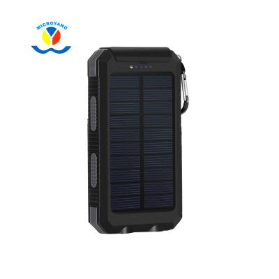 China Waterproof Solar Panel Charging USB Charger 8000mah Solar Power Bank for sale