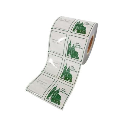 China Moisture proof OEM printed mini tea bag bag rolling laminated film for flexible food packaging for sale