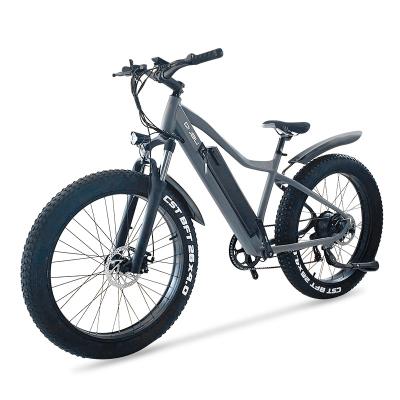 China Wholesale Aluminum Alloy 26 Inch Fat Tire Mountainbike Road E-Bike Fast Ebike Mountain E Bike Electric Bicycle for sale