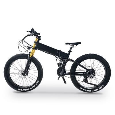 China Purchase Aluminum Alloy Sportbike E Bike 1000W Folding Mountainbikes Foldable Cycle Ebike City Electric Bike For Adults for sale