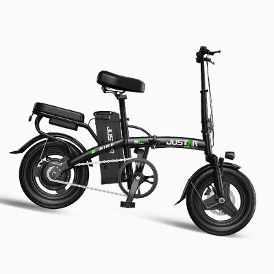 China 350W 48V Ebike Mini Bicycle Steel Foldable Adult Cheap Price Folding City E Bike for sale