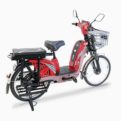 China Shopping Cargo City E Bike Scooter 1000W Ebike Electric Bicycle Price Full Steel Suspension Cheap Food Delivery for sale