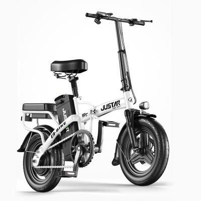 China Carbon Steel 48V 350W Customized Factory Price Foldable Bicycle Bike for sale