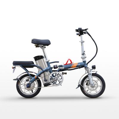 China 2020 Multifunctional LED Light Popular Foldable Electric Bicycle Lithium Battery Folding Mini Electric Bike Bicycle for sale