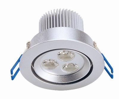 China 3W Recessed LED Downlights, Epistar /  Edison LED Light Downlight AC85 - 265V 240 - 270LM for sale