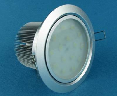 China High Power Frosted 15W Recessed LED Downlight For Shopping Mall Lighting Customized for sale