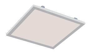 China 300 x 300 10W Square Flat LED Panels Lighting, Epistar SMD3528 LED Flat Panel Lights 650LM IP52 for sale