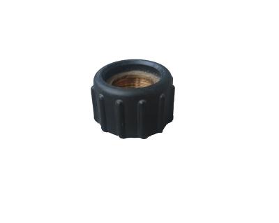 China PA+CU 21mm Exquisite M22*1.5 Short Nut High Pressure Pipe Fittings for sale