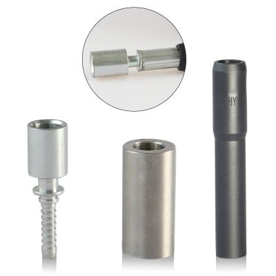 China Carbon Steel / Stainless / Brass Quick Coupling Tubing Thread Nut Connector Water Gun Fittings for sale