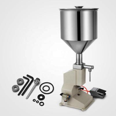 China A03 Manual Food Liquid Hand Filling Machine For Shampoo Cream Cosmetic for sale