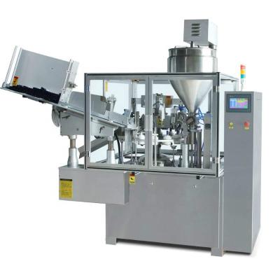 China GMP Standard Automatic Food Filling And Sealing Machine Plastic Filling Machine for sale