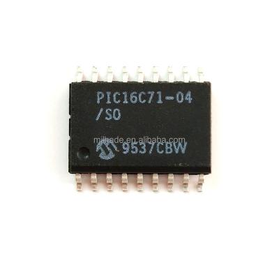 China New stock original IC MCU 8BIT 1.75KB OTP SOIC18 microcontroller chip PIC16C71-04/SO PIC16C71-04 PIC16C71 standard for sale